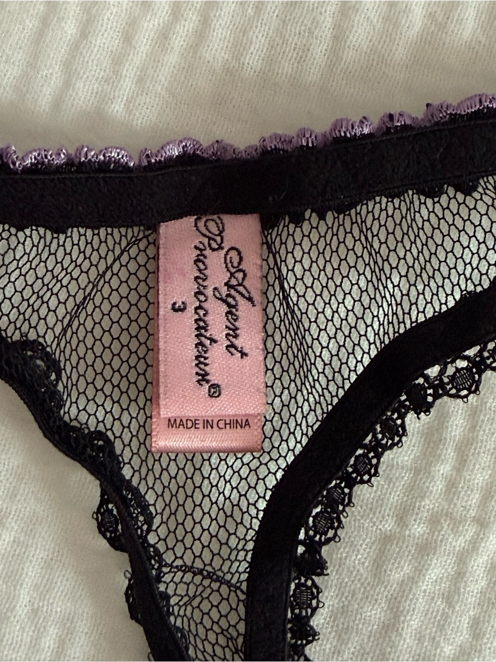 Agent Provocateur Sheer Black Juniper Underwire Bra & Thong Set - Picture 4 of 4